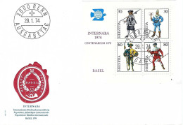 SUISSE Ca. 1974: FDC - FDC