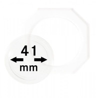 Lindner Münzkapsel OCTO 41mm OS041, 2er Pack Neu - Materiaal