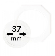 Lindner Münzkapsel OCTO 37mm OS037, 2er Pack Neu - Materiaal