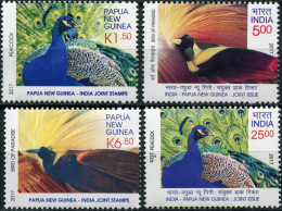 PAPUA NEW GUINEA - 2017 - SET MNH ** - National Birds Of P. N. Guinea And India - Papua New Guinea