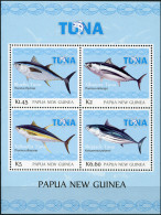 PAPUA NEW GUINEA - 2016 - MINIATURE SHEET MNH ** - Tuna Fishery - Papua New Guinea