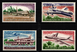 Dahomey 222-225 Postfrisch Flugzeuge #GY272 - Bénin – Dahomey (1960-...)