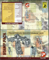 PAPUA NEW GUINEA - 2011 -  STAMPPACK MNH ** - Traditional Dance. Victory Dance - Papua New Guinea