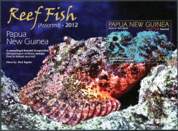 PAPUA NEW GUINEA - 2012 - SOUVENIR SHEET MNH ** - Reef Fish - Papua New Guinea