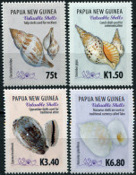 PAPUA NEW GUINEA - 2017 - SET OF 4 STAMPS MNH ** - Valuable Shells - Papua New Guinea