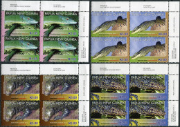 PAPUA NEW GUINEA - 2011 - SET MNH ** - Monitor Lizards. Top Right Corner - Papua New Guinea