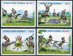 PAPUA NEW GUINEA - 2016 - SET OF 4 STAMPS MNH ** - Traditional Salt Making - Papoea-Nieuw-Guinea
