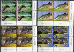 PAPUA NEW GUINEA - 2011 - SET MNH ** - Monitor Lizards. Bottom Right Corner - Papouasie-Nouvelle-Guinée