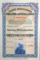 Société Internationale Forestière & Minière Du Congo  - Tshikapa - 1950 - "Forminière" - Africa
