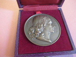 Médaille De Table Avec Ecrin/Blaise PASCAL/IBM France/ ALIAS/ Bronze/ 1969               MED500 - Otros & Sin Clasificación