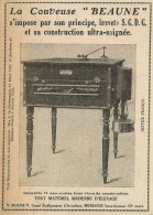 Couveuse BEAUNE - Pubblicità 1929 - Advertising - Advertising