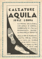 Calzature AQUILA - Pubblicità 1925 - Advertising - Reclame