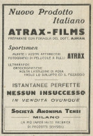 ATRAX FILMS Istantanee Perfette - Pubblicità 1929 - Advertising - Reclame