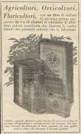 Solfato Di Nicotina Per Agricoltori - Pubblicità 1933 - Advertising - Publicités
