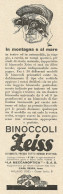 Binoccoli CARL ZEISS - Pubblicità 1929 - Advertising - Reclame