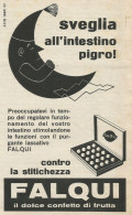 FALQUI Sveglia L'intestino Pigro - Pubblicità 1958 - Advertising - Publicités