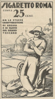 Sigaretto ROMA - Pubblicità 1932 - Advertising - Publicités