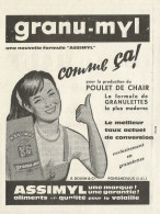 ASSIMYL Aliments De Qualitè Pour La Volaille - Pubblicità 1960 - Advertis. - Publicités