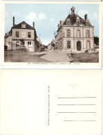 77 - LORREZ-le-BOCAGE (S.-et-M.) -  L Hôtel De Ville - La Poste  (colorisée-non Circulée) - Lorrez Le Bocage Preaux