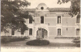 65 - Collège De Vic-Bigorre- Façade Principale - Vic Sur Bigorre