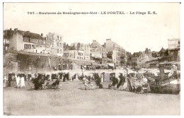 62 - Environs De Boulogne - LE PORTEL - La Plage - Autres & Non Classés