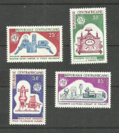 République CENTRAFRICAINE N°47 à 50 Neufs** Cote 4€ - Zentralafrik. Republik