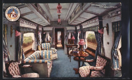Pc Her Majesty`s Day Compartment, London & North Western Railway Comp., Englische Eisenbahn  - Eisenbahnen