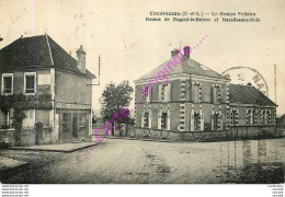 28.  COUDRECEAU .  Le Groupe Scolaire . Routes De Nogent Le Rotrou Et Marolles Les Buis . - Autres & Non Classés