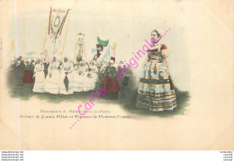 Procession De Sainte-Anne-La-Palue ;  Groupe De Jeunes Filles Et Femmes De PLONEVEZ PORZAY . - Other & Unclassified