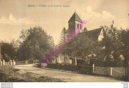 27.  AIZIER . L'Eglise Et Le Poste De Douane . - Autres & Non Classés