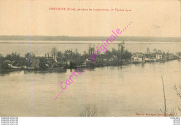 27.  PORTEJOIE Pendant Les Inondations Février 1910 . - Autres & Non Classés