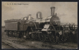 Pc G. N. R. 8-ft. Single Express, Englische Eisenbahn  - Trains