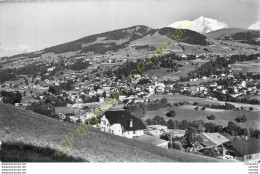 74.  MEGEVE .  Vue Générale . Le MOnt Arbois Et Le MOnt Blanc . - Megève