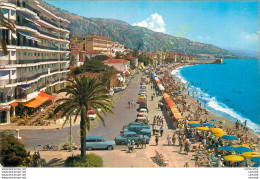 06.  MENTON . Le PARIS PALACE . La Promenade . Les Plages. Vue Vers L'Italie . - Menton