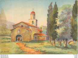 06.  La Chapelle St-Jean Près De GOLFE JUAN . ( Illustration De Geo DURET ) . - Otros & Sin Clasificación