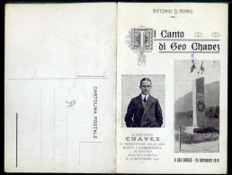 Il Canto Di Geo Chavez - Vittorio D'Avino - Non Viaggiata 1910 Rif. An011 - Flieger