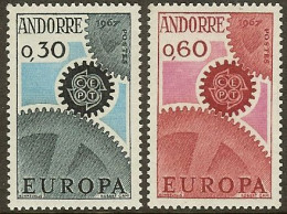 ANDORRE FRANCAIS N°179/180** - Cote 25.00 € - Nuovi