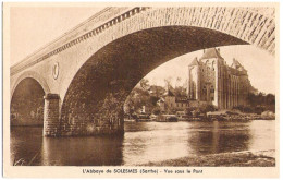 72 - L'Abbaye De Solesmes - Vue Sous Le Pont - Sonstige & Ohne Zuordnung