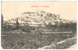 26 - GRIGNAN - Vue Générale - Grignan