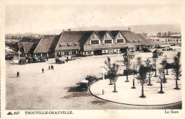 14 - TROUVILLE - La Gare Voitures - Sonstige & Ohne Zuordnung