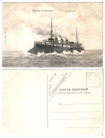 Marine Française - Le Pothuau   (non Circulée) - Warships