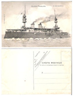 Marine Française - Le Jauréguiberry   (non Circulée) - Warships