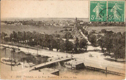 14 - OUISTREHAM - Le Pont Tournant Et La Ville - Sonstige & Ohne Zuordnung