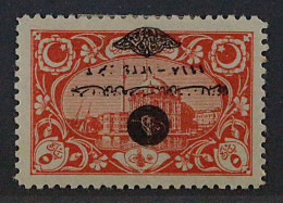 1919, TÜRKEI 658 K *, 5 Pa. Thronbesteigung Aufdruck KOPFSTEHEND, SELTEN ! - Nuevos