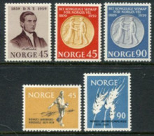 NORWAY 1959 Complete Issues MNH / **.  Michel 433-37 - Nuovi