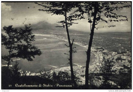 CASTELLAMMARE DI STABIA  NAPOLI NEAPOLIS  CAMPANIA   VIAGGIATA  COME DA FOTO IMMAGINE OPACA - Castellammare Di Stabia