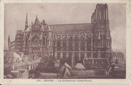 CPA  France  Grand Est  Marne    Reims La Cathédrale (Côté Nord) - Reims