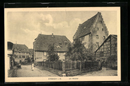 AK Erbach I. O., Häuser Am Städel  - Erbach