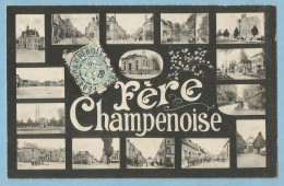 0951  CPA  FERE-CHAMPENOISE (Marne)   14  Minivues  1906   ++++++++ - Fère-Champenoise