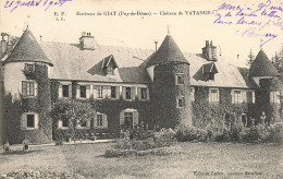 63-CHATEAU DE VATANGE-N°T5268-A/0039 - Altri & Non Classificati